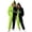 18Light Green, variant on Xijirk Unisex Onesie with Hood Zipper Closure Side Pockets Fuzzy Graphic Jumpsuit for Halloween Cosplay Sleepwear Party Event,Khaki,L
