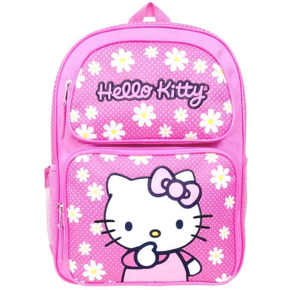 Backpack - Hello Kitty - White Flowers