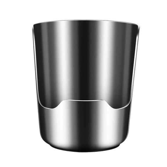 Stainless Steel Utensil Holder With U-Shaped Notch Spoon Rest And Pot Lid Stand Countertop Organizer For Spatulas And Ladles