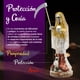 thumbnail image 2 of Polvo Diamante Santa Muerte 3 Virtudes 30cm Curada + Biblia Tarot Felix, 2 of 9