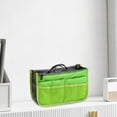 thumbnail image 6 of Leodye 1PCS Double Zipper Travel Organizer Bag, Large Capacity Lightweight Liner Pouch, Portable Storage Bag for Outdoor Trip Sundries -10.63x6.3x3.54in, 6 of 6