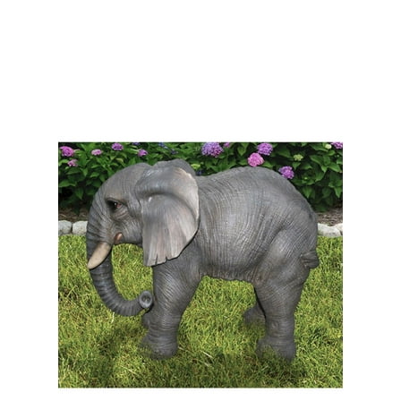 Hi-Line Gift Ltd Elephant with Trunk Down Statue