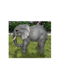 Hi-Line Gift Ltd Elephant with Trunk Down Statue
