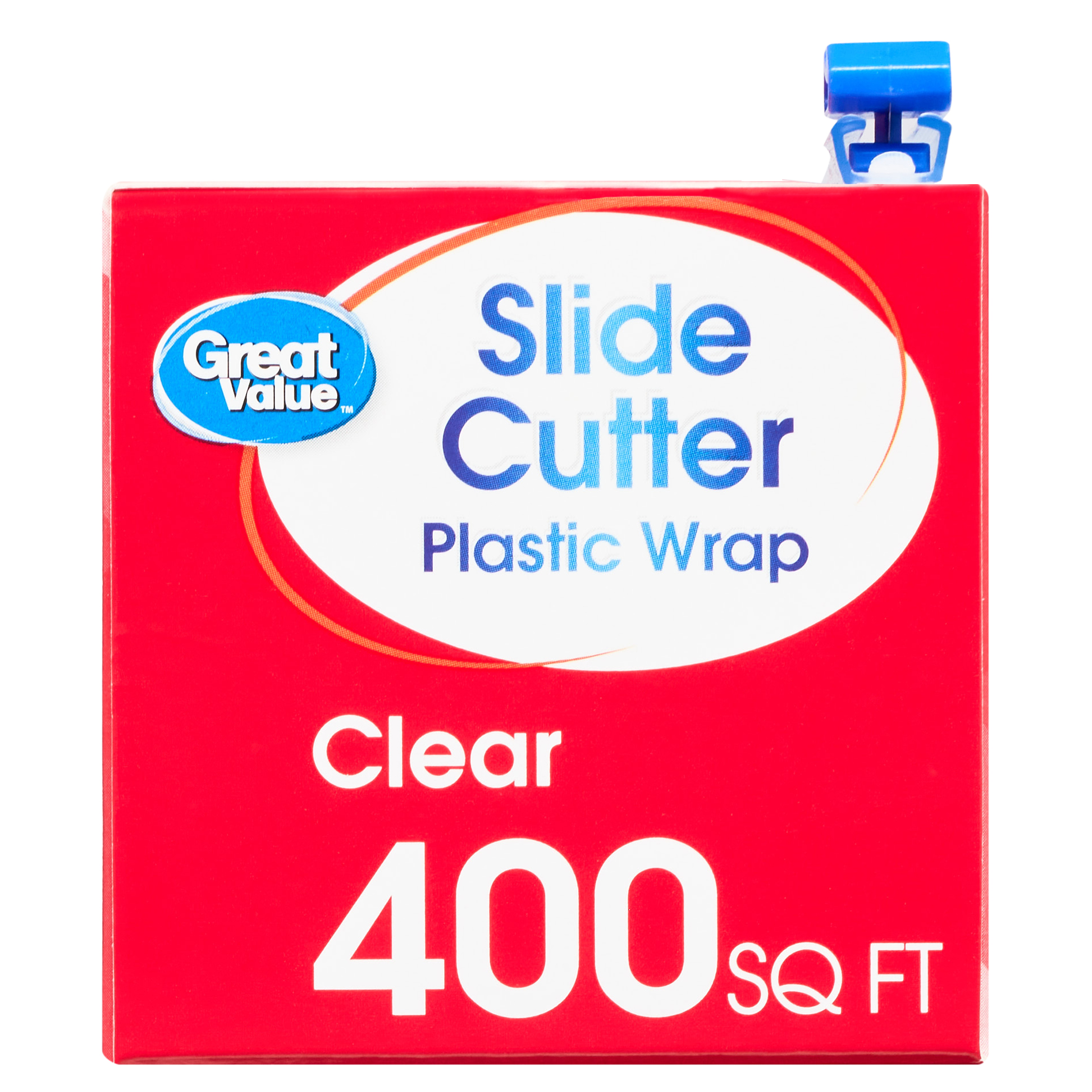 Great Value Slide Cutter Plastic Wrap, 400 Sq Ft photo 3