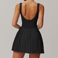 thumbnail image 6 of Tennis Dress Golf Dresses for Women with Shorts Breathable Pleated Padded Workout Dress Athletic Dresses with Pockets, 6 of 8