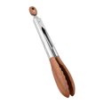 thumbnail image 5 of MRLESS Walnut Wooden Kitchen Tongs Serving Tongs Salad Tongs With Wooden Tips Buffet Tongs Wood Serving Tongs For Flipping Burgers Grilling, 5 of 9