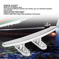 thumbnail image 4 of Boat Cleat, 4pcs Rustproof Deck Cleat Long Lifespan  for Yacht for Cargo Ship, 4 of 7