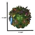 thumbnail image 2 of Colorful Spirit God Celtic Greenman Tree Of Life 3D Hanging Wall Decor Plaque, 2 of 7