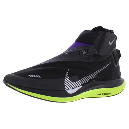 Nike Zoom Pegasus Turbo Shield WP Womens Shoes Size 5.5, Color: Black/Metallic Silver