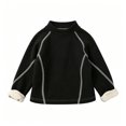thumbnail image 4 of YOUYEDIAN Boys Sweatshirts Fall Winter Fashion 1/4 Zip up Mock Neck Fleece Pullover Tops, 4 of 4