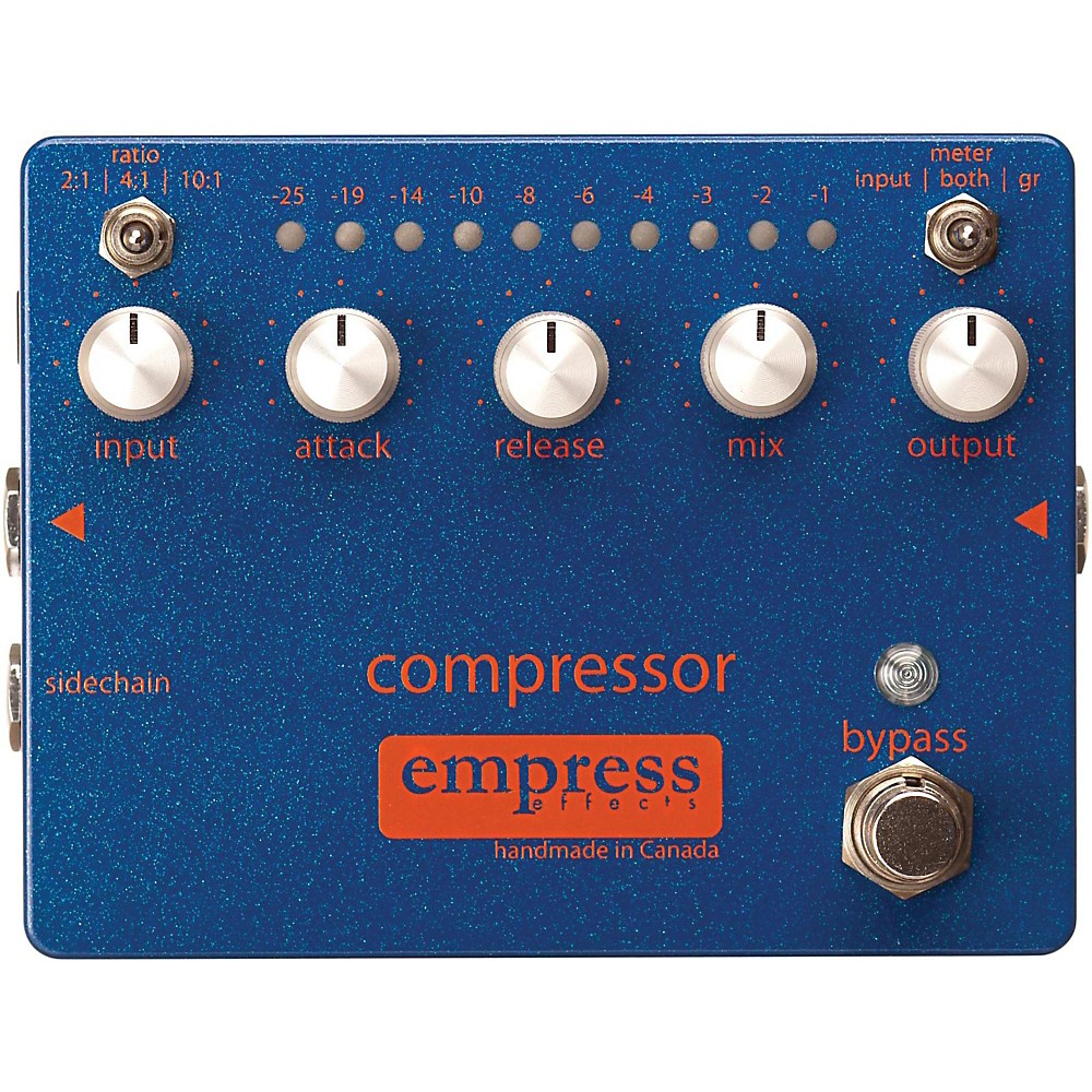Empress Effects Compressor Analog Compression Guitar Effects Pedal