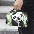 thumbnail image 2 of Panda Waterproof Oxford Cloth Charger Case with Storage Pouch, Cord Organizer, Phone Cable Organizer, and Charger Storage Organizer - 5.9x9.44x3.14 in., 2 of 6