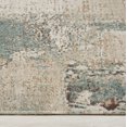 thumbnail image 5 of Ladole Rugs Rustic Beige Brown Teal Green Abstract Pattern Indoor Outdoor Area Rug Tapis, 5 of 5