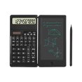 thumbnail image 4 of Desktop Calculator Small Pocket Calculator Silicone Button Lightweight with Writing Tablet and Pen LCD Screen for School, 4 of 5