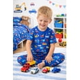 thumbnail image 6 of BenBen Kids Toddler Boy Pajamas Pj Set Short Sleeve Snug Fit Soft & Cozy Sleepwear Loungewear 2-Pack - Size 2Y to 10Y, 6 of 7