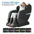 thumbnail image 6 of UGears Full Body Massage Chair Zero Gravity Shiatsu Recliner Black, 6 of 10