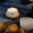 thumbnail image 6 of 3D Flower Embossed Silicone Candlestick Molds for Epoxy Resin Making Candle Holder Tealight Stand Gypsum Decoration, 6 of 12