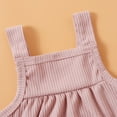 thumbnail image 4 of Infant Baby Boys Girls Newborn Baby Cotton Romper Outfits Suit Toddler Kids Jumpsuit Pink 3-6 Months, 4 of 7