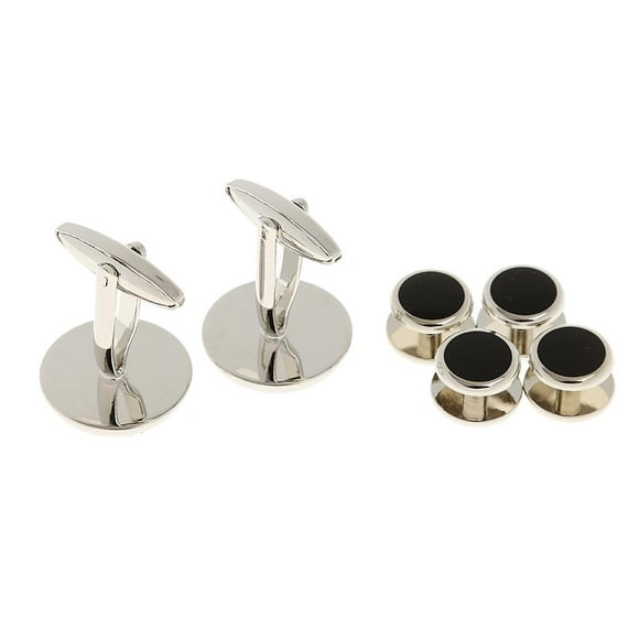Gemelos Zulema Esmoquin para hombre Plata negro