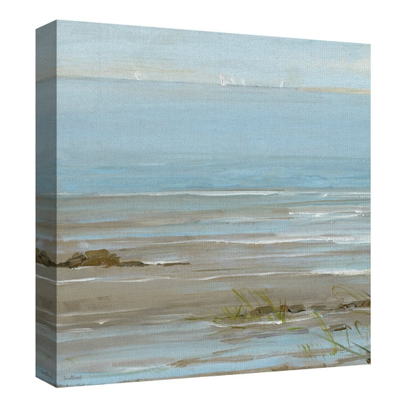 Afternoon on the Shore I by Sally Swatland Wrapped Canvas Art Painting Print