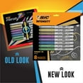 thumbnail image 3 of BIC Marking Permanent Marker, Metallic, Fine Point, Assorted Colors, 8-Count, 3 of 7