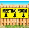 thumbnail image 1 of Meeting Room 13 oz Vinyl Banner With Metal Grommets, 1 of 4