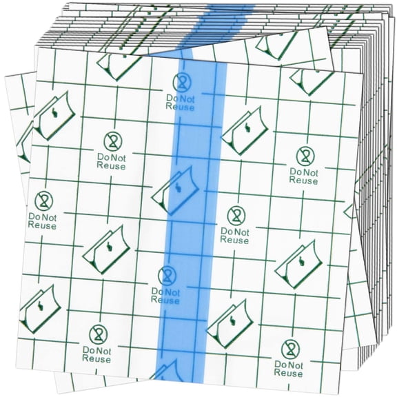 HonestMatter Transparent Film Dressing Waterproof Bandage, Second Skin Tattoo Cover Clear Adhesive Bandage for Wound Care Protection