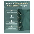 thumbnail image 2 of Biodegradable Mailers - Flat Shipping Bags-Self-Seal, Waterproof-Printed Mailing Bags-Thick Mailing Envelope for Accessories & Clothings (Olive Leaf 100pack, 14.5 x 19 Inch), 2 of 6