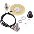 thumbnail image 4 of 1 Set Prewired Piezo Pickup with Volume Control Knob for Cigar Box Guitar Parts, 4 of 7