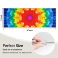 thumbnail image 5 of Colorful Rainbow Tie Dye Spiral Pattern Kitchen Rug Mat,Kitchen Runner Rugs Non Skid Washable,Decorative Kitchen Floor Mats for Kitchen,Sink,Laundry,17"X47", 5 of 5