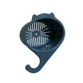 thumbnail image 2 of Sink Drain Basket Kitchen Strainer Home Residue Filter Residue Filter Sponge Holder Faucet Hanging Rack Multifunctional for Vegetable Filter Blue, 2 of 8