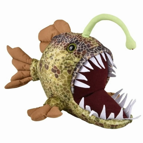 Adventure Planet Plush Animal Den - ANGLERFISH (11.5 inch)