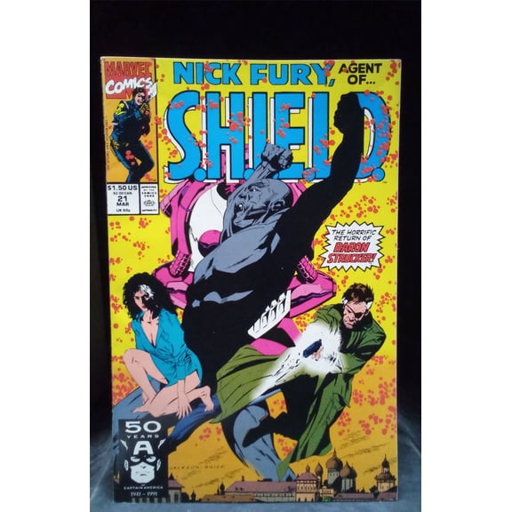 Pre-Owned Nick Fury, Agent of SHIELD #21 1991 Marvel Comics Comic Book