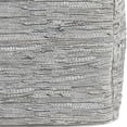thumbnail image 4 of Pemberly Row Transitional  Genuine Leather  Boho Square Pouf in Cream, 4 of 6