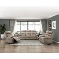 thumbnail image 2 of Lexicon Hancock Leather Power Reclining Chair in Latte, 2 of 8