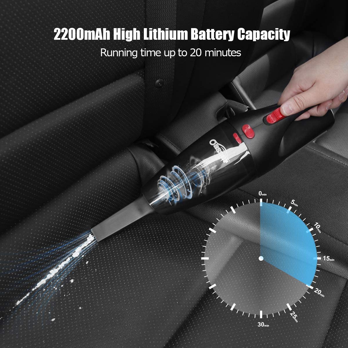 axGear Handheld Vacuum Oasser Cordless 