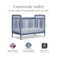 thumbnail image 3 of Namesake Liberty 3-in-1 Convertible Spindle Crib with Toddler Bed Conversion Kit, 3 of 8