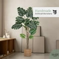 thumbnail image 2 of Maia Shop 6ft Artificial Monstera Plant, Fake Plants for Home Decor, 2 of 9