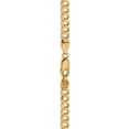 thumbnail image 3 of 14K Yellow Gold 4.7mm Lightweight Flat Cuban Chain (24 X 4.7) Made In South Africa lcb120-24, 3 of 4