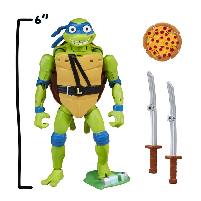 Playmates Toys - TMNT Mutations 5.5 Leonardo Ninja Figure