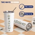 thumbnail image 3 of Gifts for Grandma- Best Grandma Stainless Steel Tumbler- Cute Grandma''s Mother''s Day Birthday Christmas Gifts- Gift for Grammy, Grandmothers, Grandmom from Grandchild Grandson Granddaughter, 3 of 6