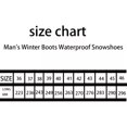 thumbnail image 2 of Botas De Invierno Para Hombre Raquetas De Nieve Impermeables, 2 of 5