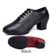 thumbnail image 1 of Zapatos de baile latino para mujer, zapatos de salón de Salsa, suela suave, zapatos de práctica de baile de PU, tacón de 5cm, zapatillas de baile para mujer, 1 of 5