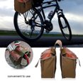 thumbnail image 3 of Bolsa de Almacenamiento de la Rejilla Trasera de Bicicleta, Bolsa de Lona de Bolsa de de la Capacidad, 3 of 8