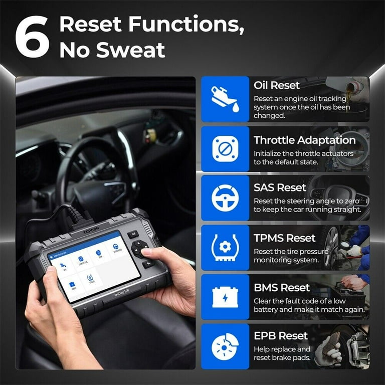 TOPDON ArtiDiag500 OBD2 Scanner Car Diagnostic Tool Engine