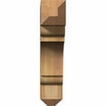 thumbnail image 3 of Ekena Millwork 4"W x 18"D x 26"H Thorton Traditional Rough Sawn Bracket, Douglas Fir, 3 of 4