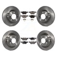 thumbnail image 1 of Transit Auto Front Rear Disc Brake Rotors and Ceramic Pads Kit for Car BMW 328i 323i 325i K8T-101379, 1 of 11