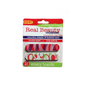 Real Beauty Collection: Manicure Nail Files, 2 Emery Boards