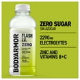 thumbnail image 3 of BODYARMOR Flash I.V. Zero Sugar Lemon Lime Electrolyte Sports Drink, 20 fl oz Bottle, 3 of 11