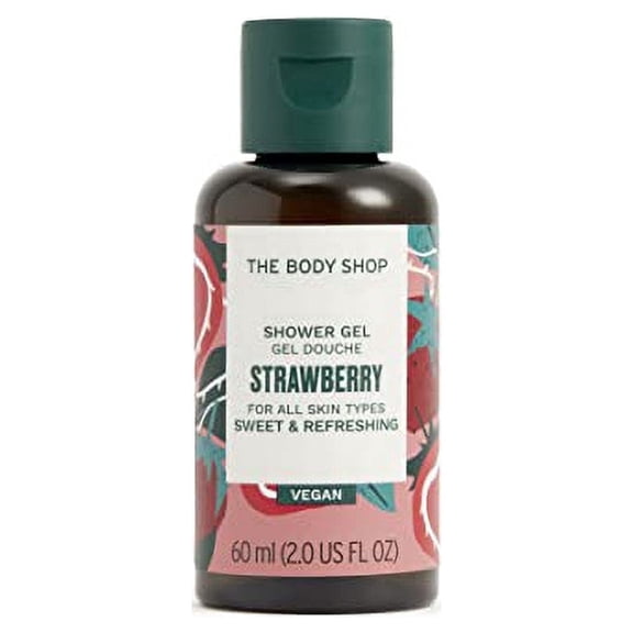 The Body Shop Shower Gel, Strawberry, 2 fl oz